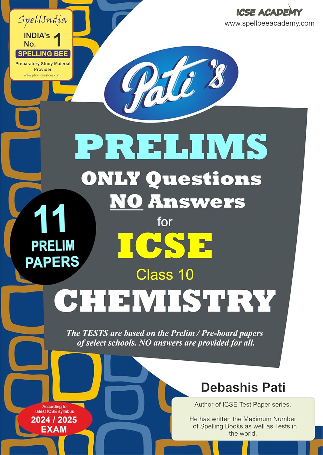 ICSE CHEMISTRY - How to Prepare for 2026 Board Exams - 11 Prelim / Pre Board Tests